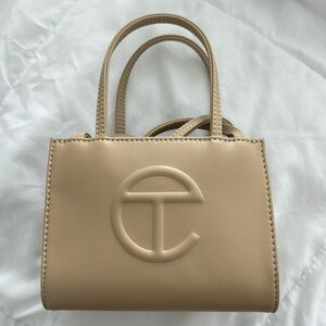 Telfar Small Shopping Bag - Cream